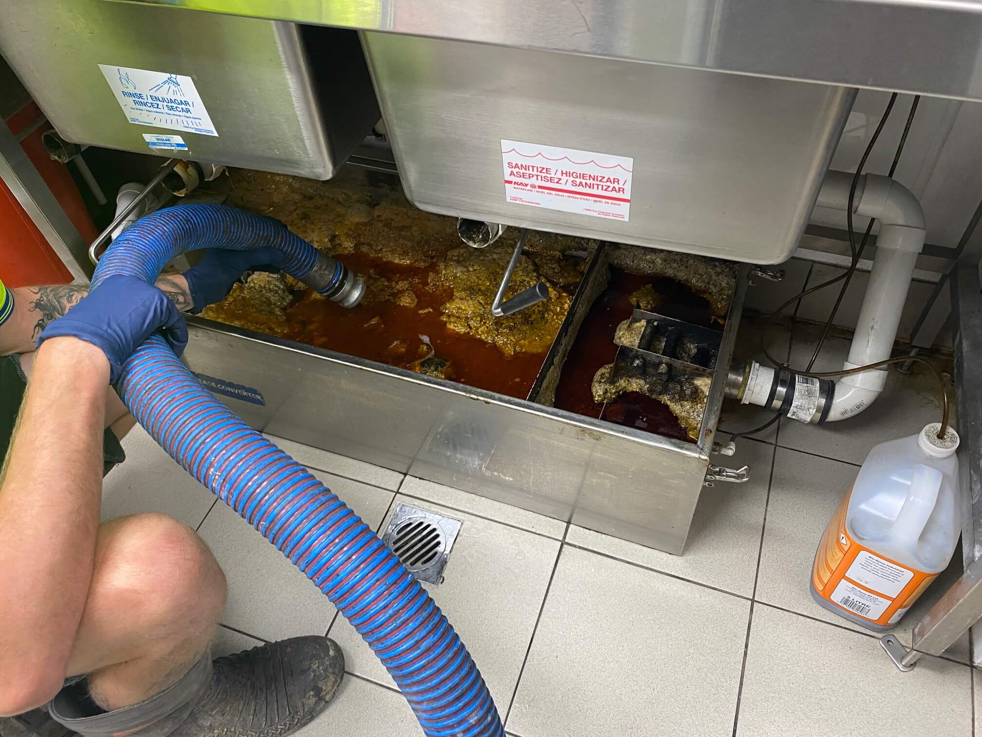 Grease Trap Cleaning in Hopeland